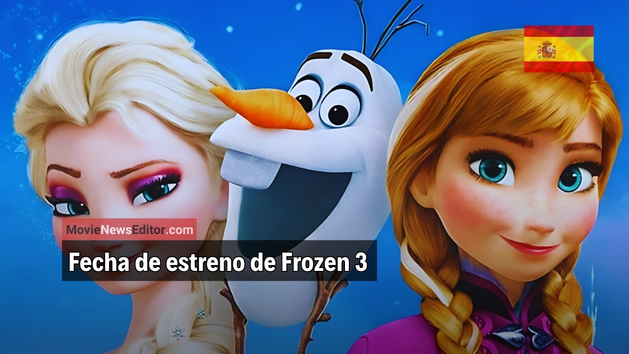 fecha de estreno frozen 3