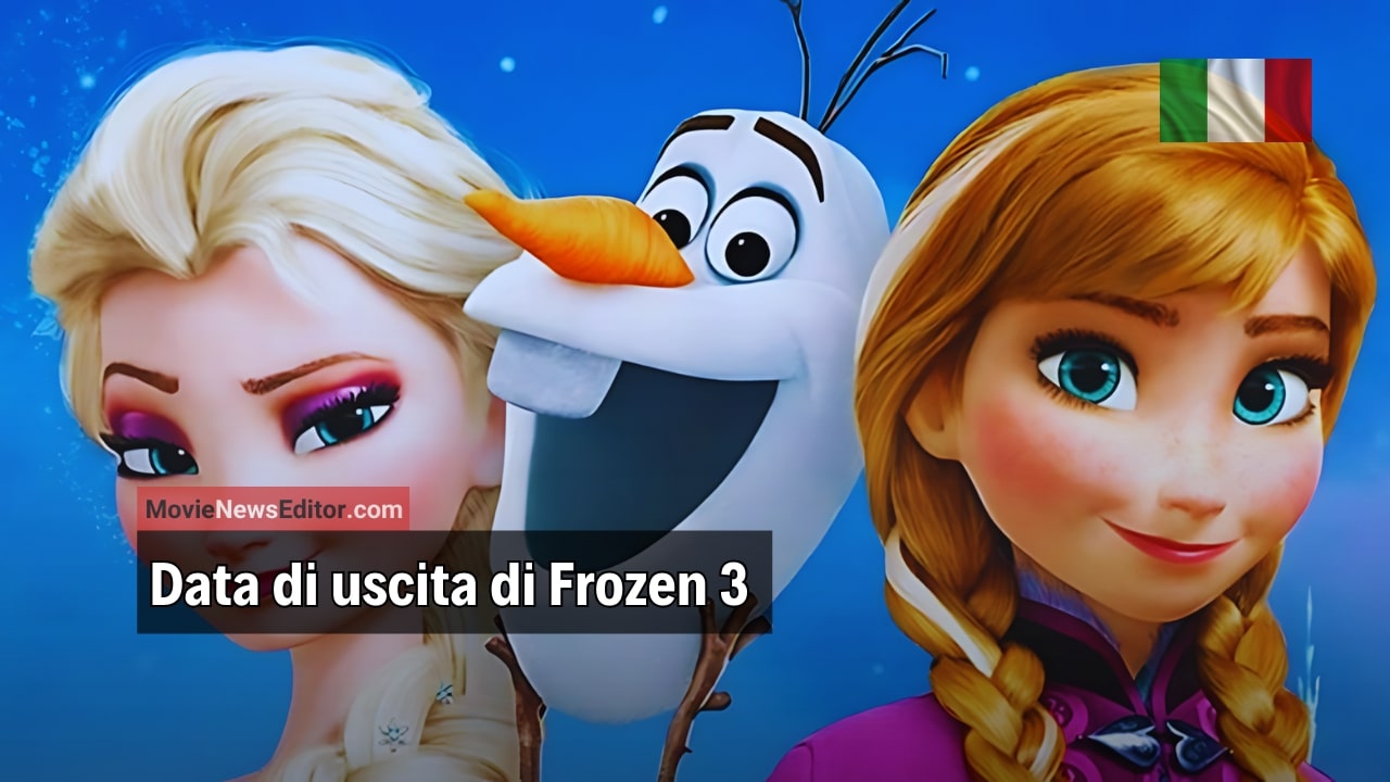 quando esce frozen 3